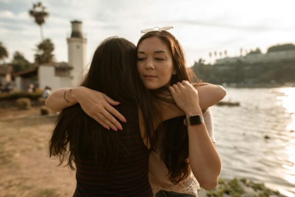 Two Women Hugging